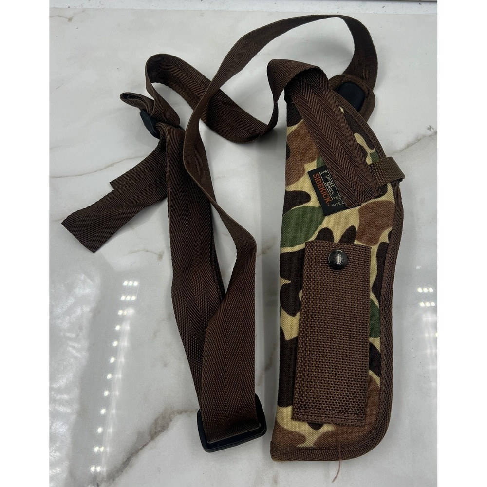 Uncle Mikes Sidekick Size 2 Shoulder Holster Camo Nylon Adjustable Strap 8502-1